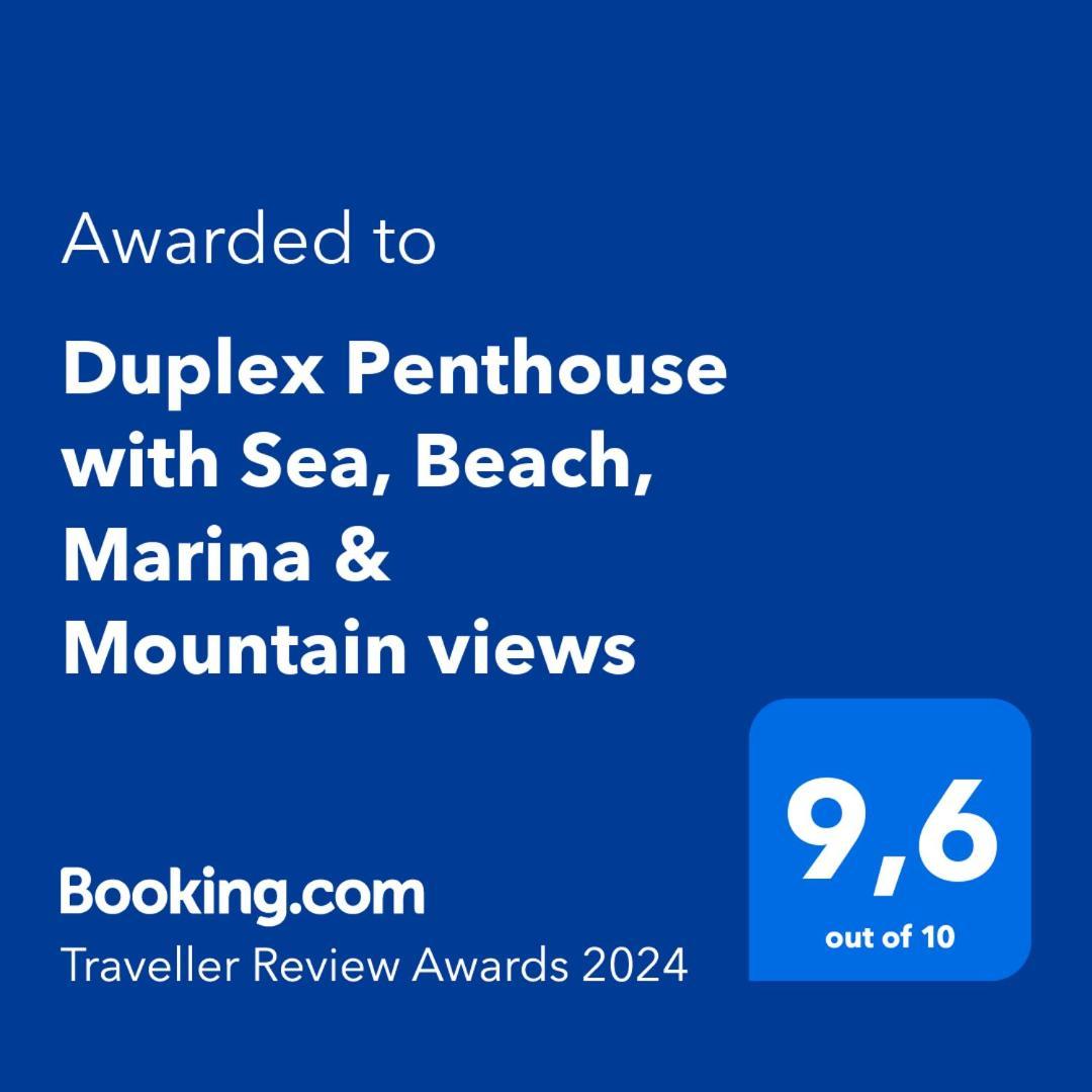 Duplex Penthouse With Sea, Beach, Marina & Mountain Views El Campello Bagian luar foto